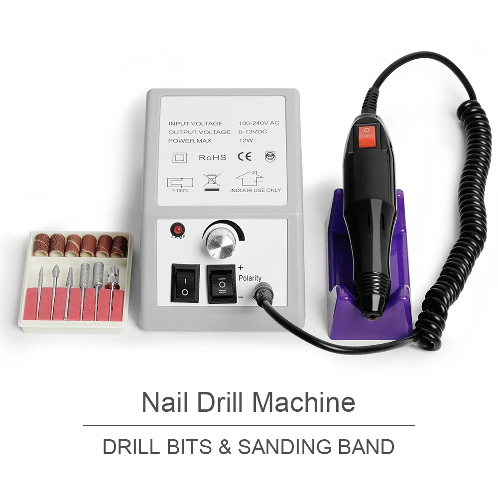 Kits Manicure Set Poly Nail Gel Extension Kit with Lamp Nail Drill Gel Nail Polish Top&base Coat Nails Accessories and Tools Diy Art