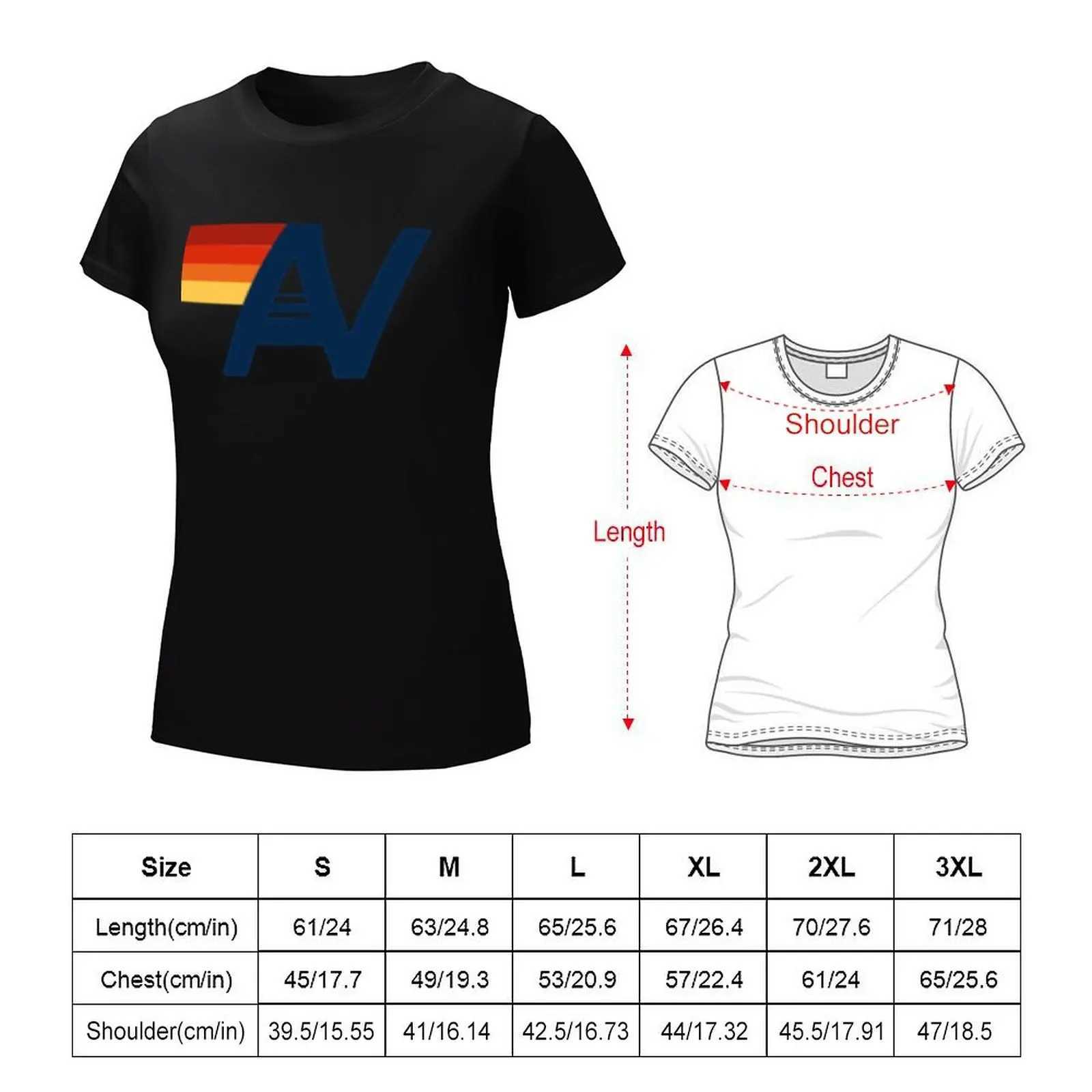 Camiseta feminina aviador nação camiseta verão feminino 240322