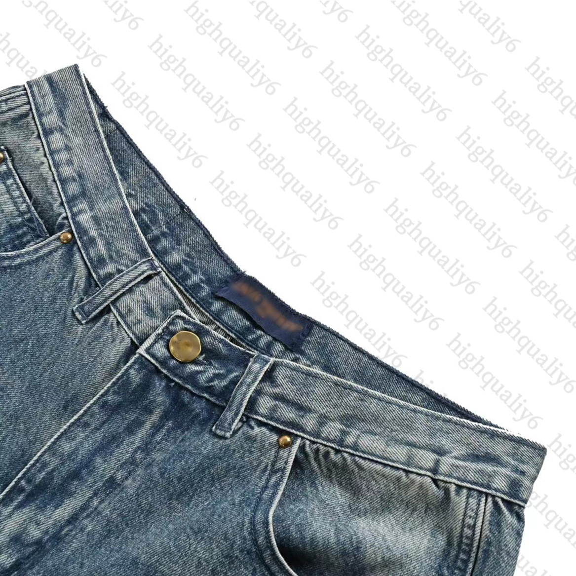 LL präglade lättnadsdenshorts, tunga denim arbetskläder shorts, klassiska vår/sommar arbetskläder jeans, mångsidiga jeans, kvinnors denimshorts, gratis frakt