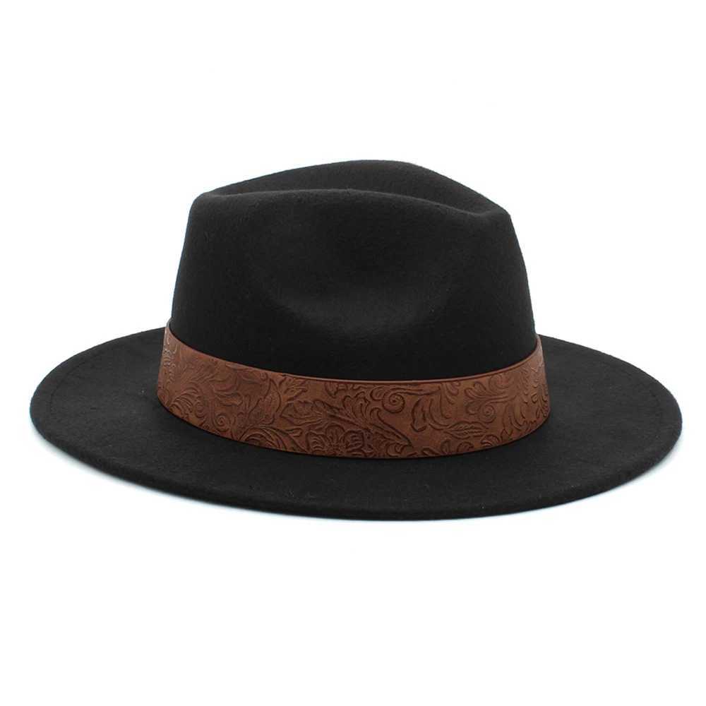 Szerokie brzegowe czapki wiadra 3-size Panama kapelusz dla rodziców dzieci chłopcy dziewczęta i szerokie sunhats fedora trilby jazz na zewnątrz przyjęcie uliczne wiadra 24323