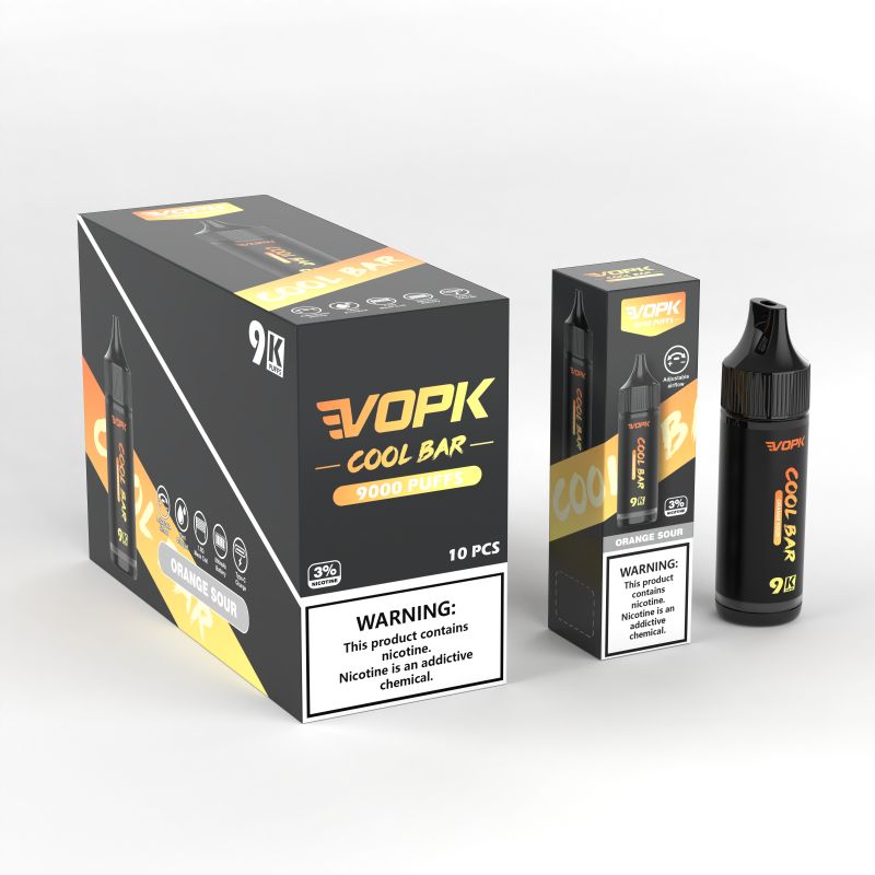 VOPK BARRA COOLCA 9000 PUFFS VAPOS DISPOSTAIS POFGO 9K MESH Robina recarregável e cigarros 0% 2% 3% 5% Kit de barra de vape 9k Puffs Vaper Caneta