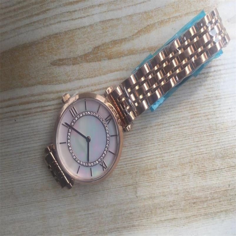 Lady Watch with Box Quartz Movement Watch for Woman A1925 AM1926 1909 1908 1907 Luksusowy Geneva Fashion Crystal265H