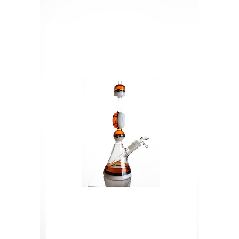 Color Glass Bong Dab Rig tornado Water Bong Handmade Hookah Smoking Pipe Borosilicate Material Shisha Kit