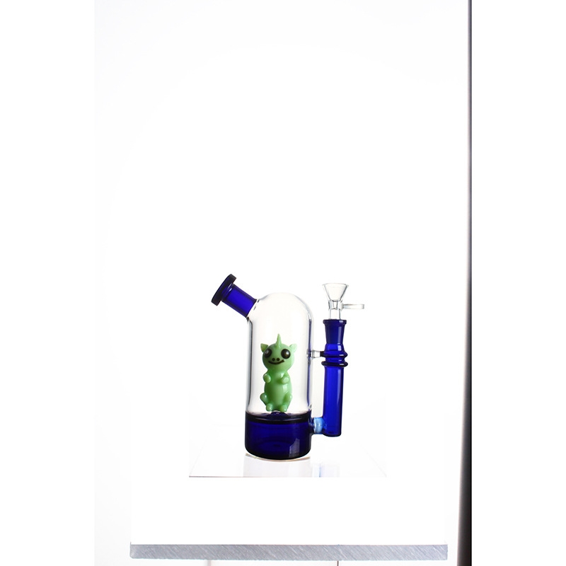 Color Glass Bong Dab Rig tornado Water Bong Handmade Hookah Smoking Pipe Borosilicate Material Shisha Kit