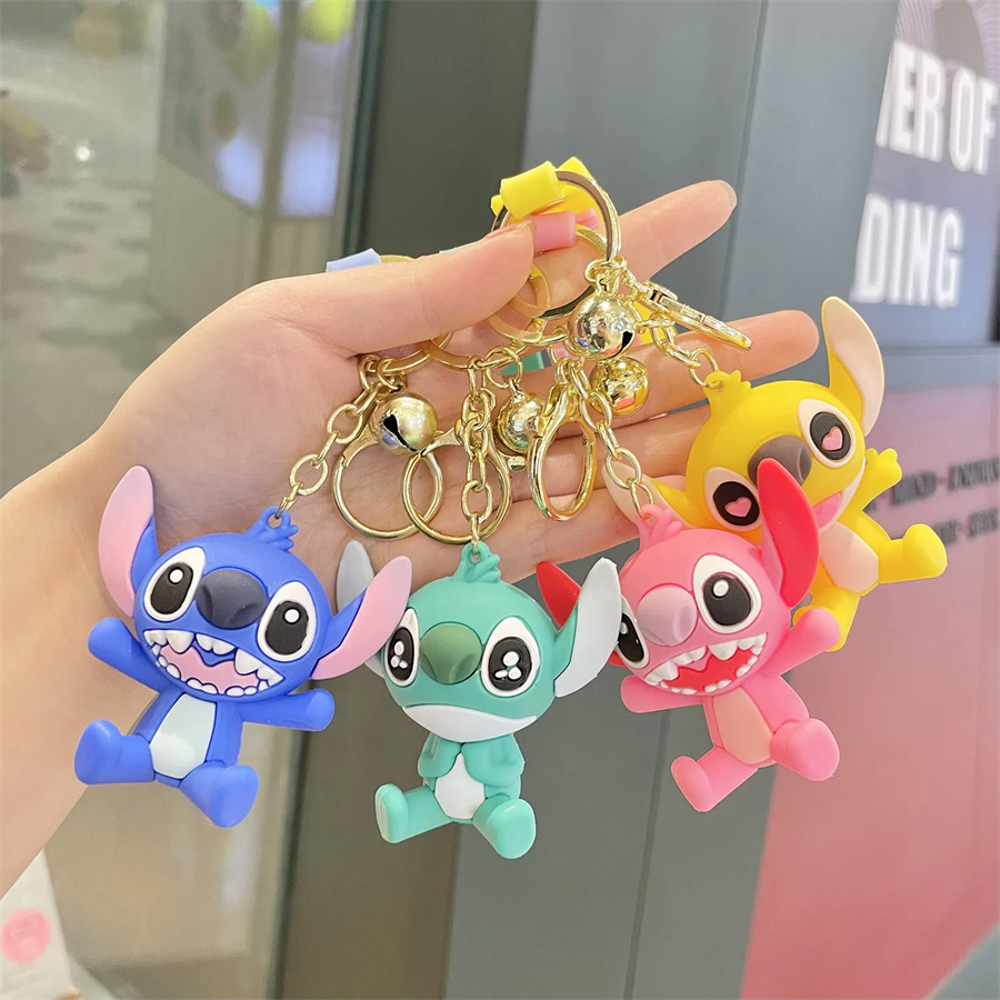 Plush Anime Keychain Cute Creative Plush Toy Stuffed Animals Keychain Backpack Pendant Bag Decorations Kids Gift Wholesale