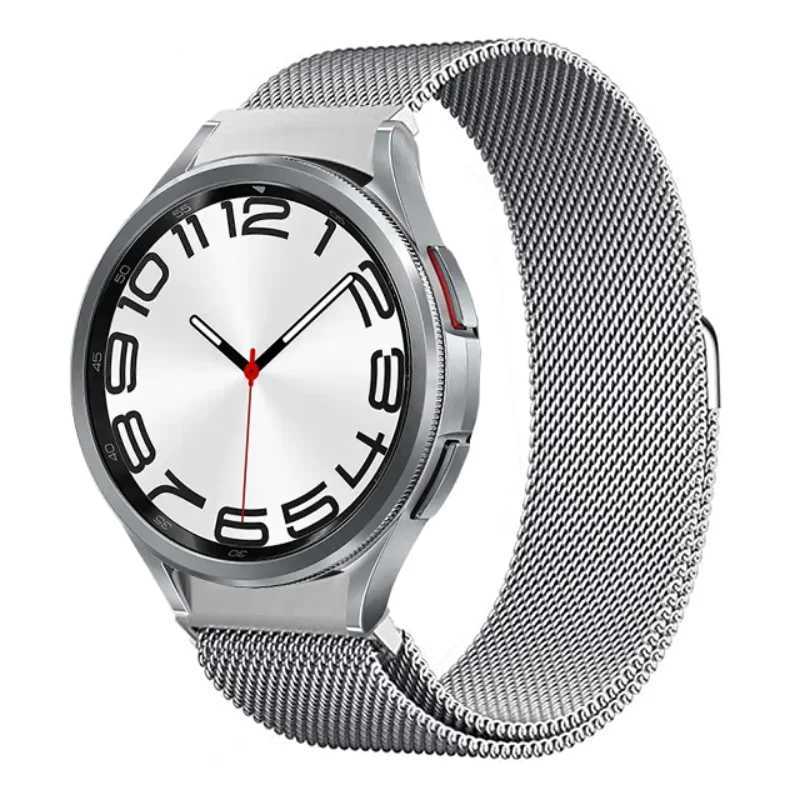 Bracelets de montre Bracelet de 20 mm adapté pour Samsung Galaxy Watch 6/5/4/Classic 47 mm 43 mm 40 mm 44 mm Milan Ring Bracelet Correa Galaxy Watch 5 Pro 45 mm bracelet 24323