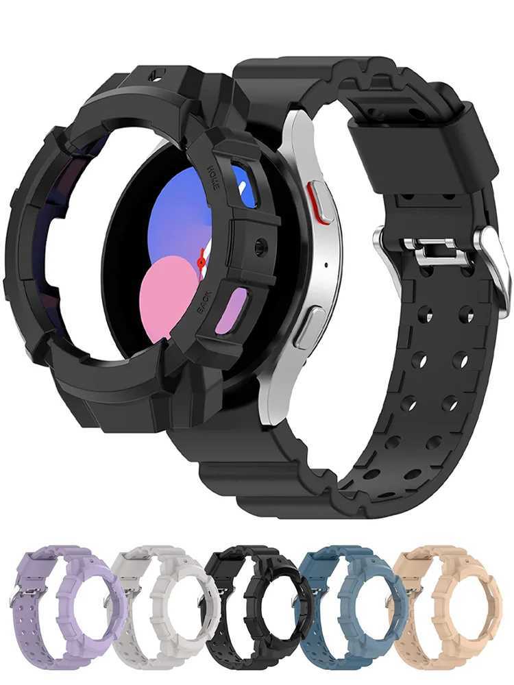 Cinturini orologi Samsung Galaxy Watch 4 cinturino 44mm 40mm 5 Pro 45mm braccialetto in silicone senza cuciture Pulseira Correa Galaxy Watch 5 20mm 24323