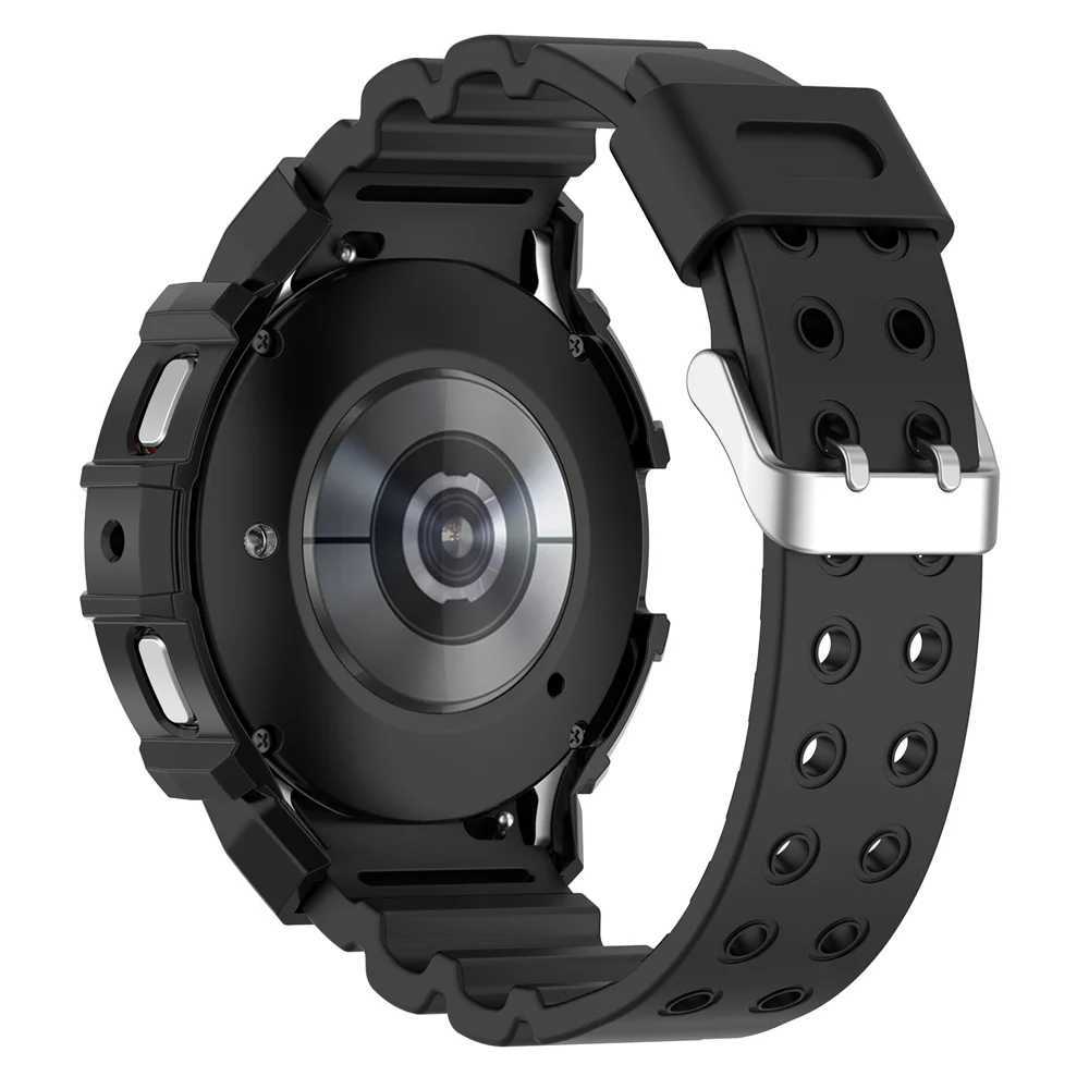 Ремешок для часов Samsung Galaxy Watch 4 ремешок 44 мм 40 мм 5 Pro 45 мм силиконовый бесшовный браслет Pulira Correa Galaxy Watch 5 20 мм 24323