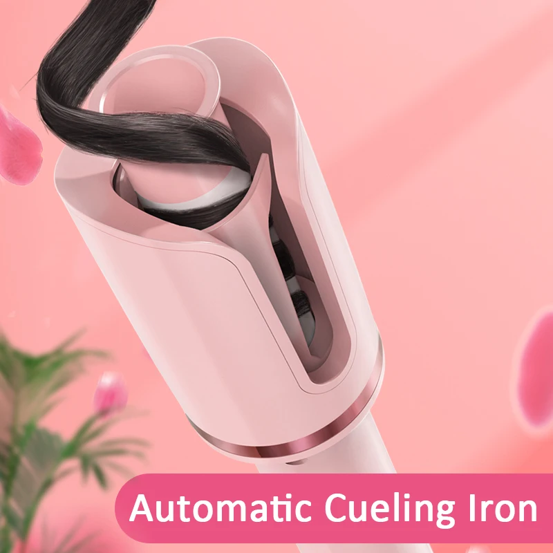 Irons Automatyczny Curler do włosów Ceramiczny Auto Obracanie Curling Iron Longlasting Hair Styl Temperatura Fala Hair Care Electric Hair Curler