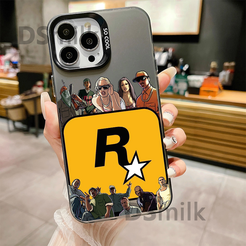 Coque arrière rigide en TPU pour iPhone, compatible modèles 15, 14, 13 Pro, 12, 11 Pro, Xs, X, XR Max, Aurora, jeu R