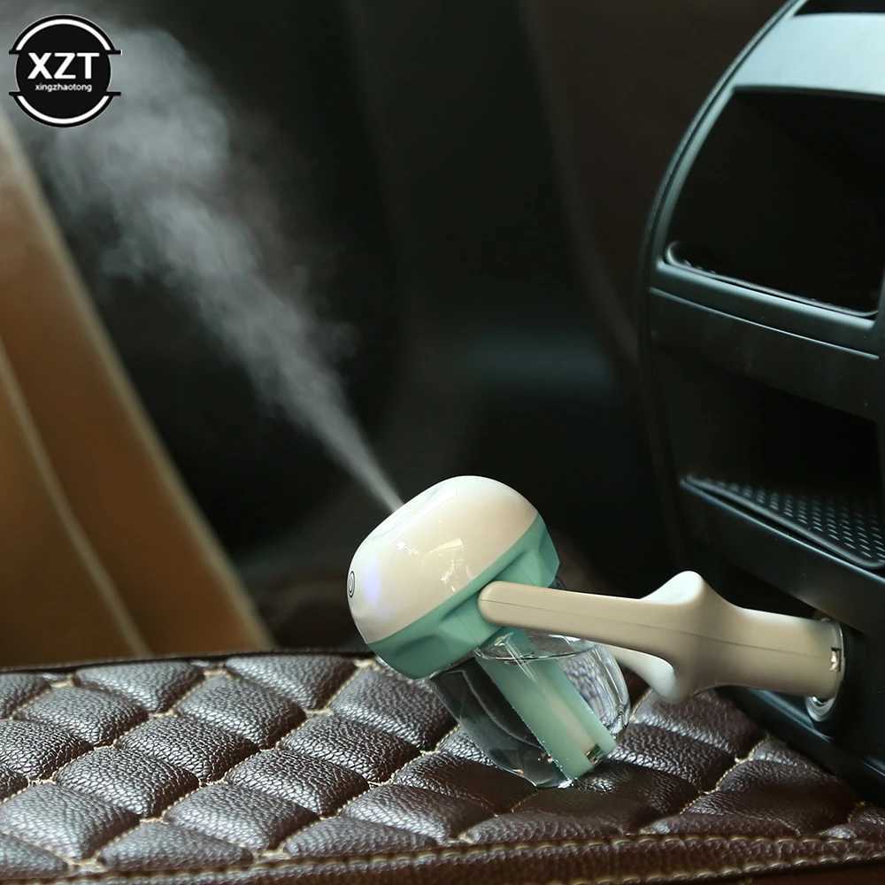 Désodorisant pour voiture Mini purificateur d'air à vapeur humidificateur d'air diffuseur d'aromathérapie huile essentielle diffuseur d'aromathérapie atomiseur 24323