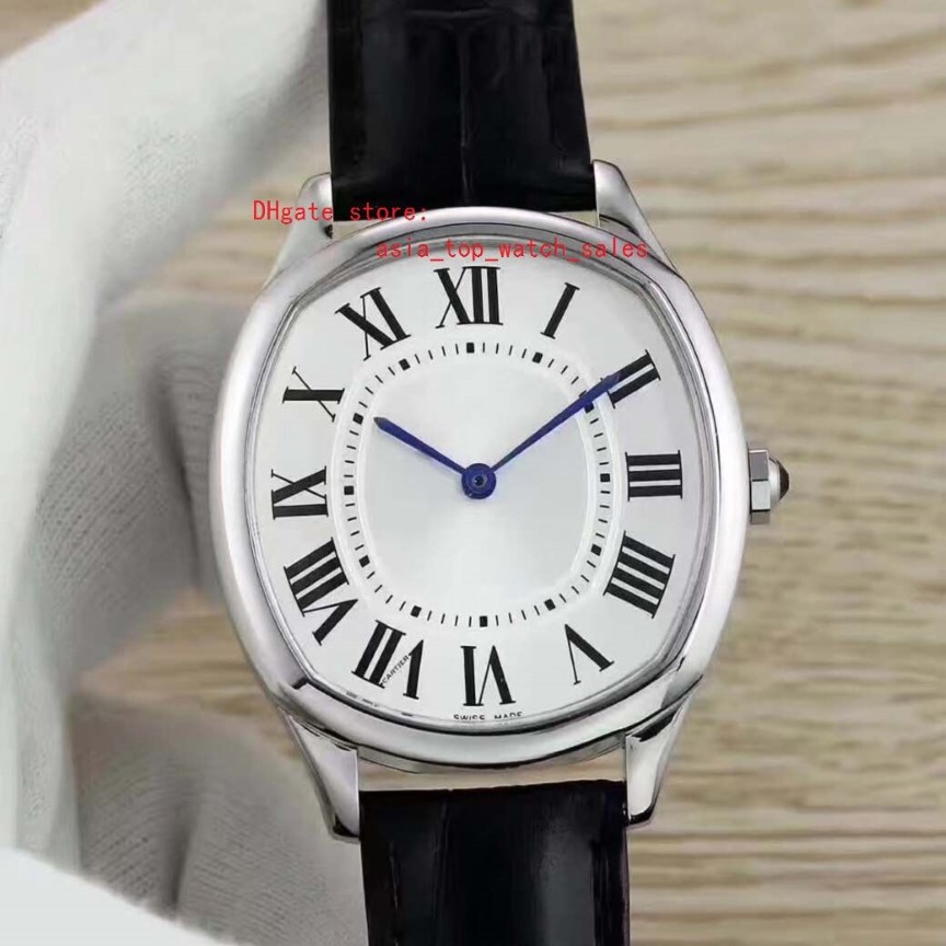 Fabriek direct nieuwste versie Super Calibre Automatisch Horloge witte wijzerplaat 316 L stee horlogekast heren horloges top polshorloges268Q