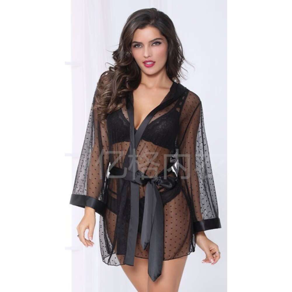 Peignoir sexy, ensemble écailles, sous-vêtements amusants, grande taille Fat Mm 958060