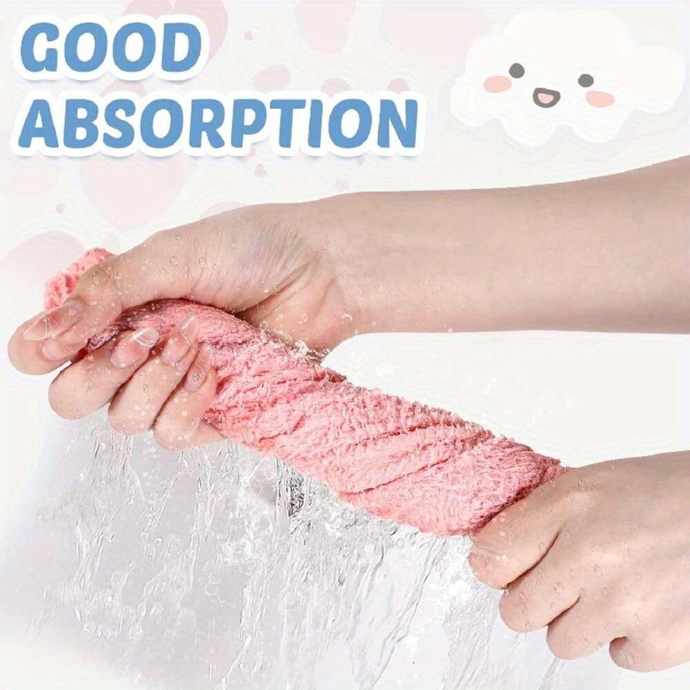 Solid Color Washcloths, Simple Plain Cloth, Soft Absorbent Towel Small Face Towel, Supplies Travel Bathroom Accessories