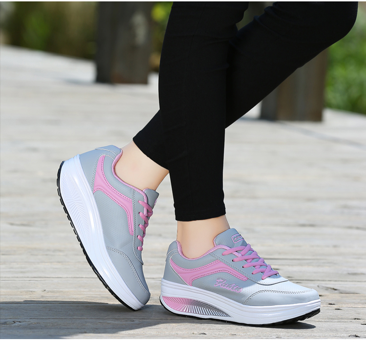 أحذية رياضية مصممة للمرأة المدربين النساء الأحذية الرياضية في الهواء الطلق خفيفة الوزن سيدة كبيرة الحجم المشي لمسافات طويلة السعر لا