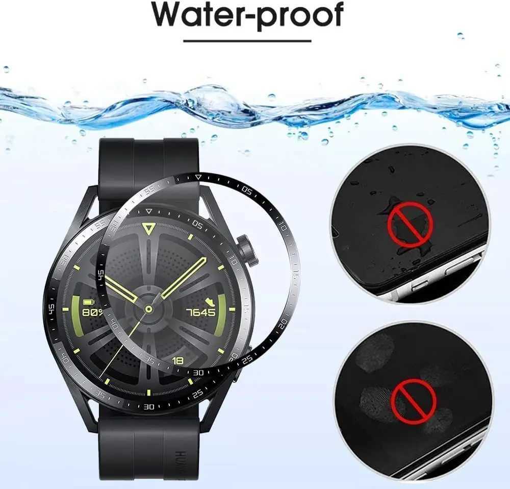 Watch Bands Screen Protector for Huawei Watch GT 3 2 GT3 GT2 Pro 42mm 46mmスマートウォッチソフトガラス曲げ保護フィルムアクセサリー24323