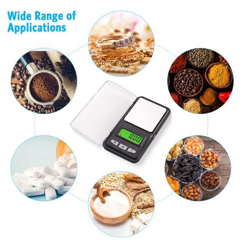 Balances domestiques 500g/0.01g Mini Balance numérique de poche haute précision bijoux électroniques balances de poids en or Balance de cuisine en grammes 240322