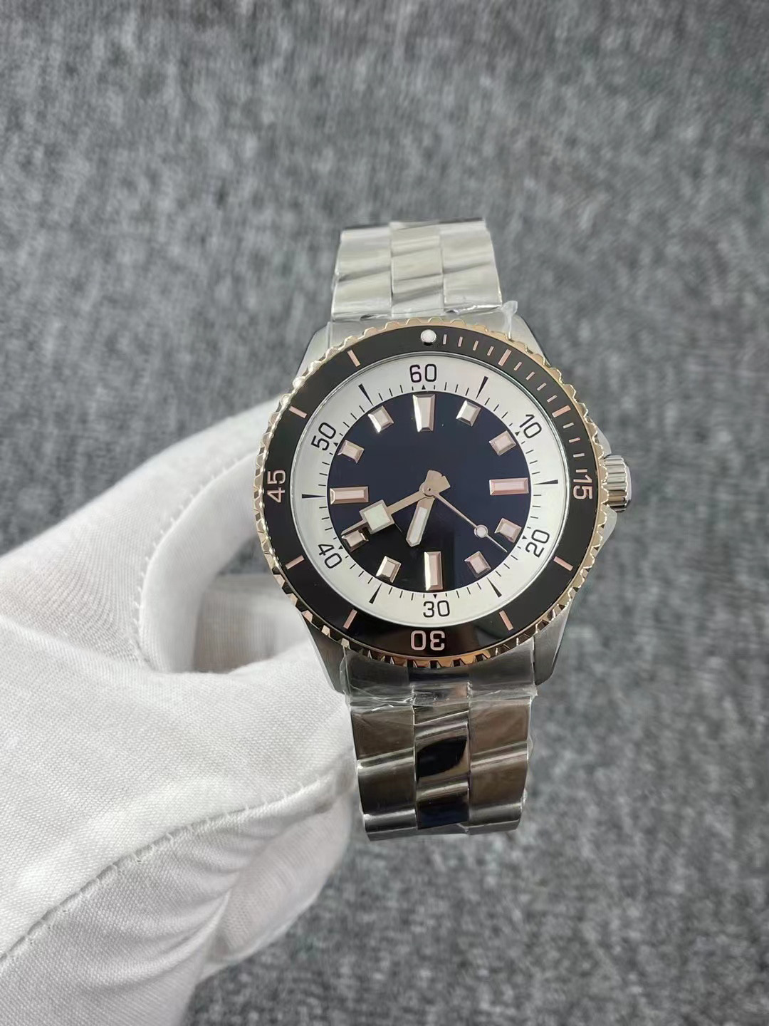 2024 Męski automatyczny zegarek mechaniczny Serie Ocean Waterproof Sports Watch Wysoka jakość AAA+Pierścień ceramiczny 316 Bransoletka ze stali nierdzewnej Sapphire Glass Bezpłatna wysyłka