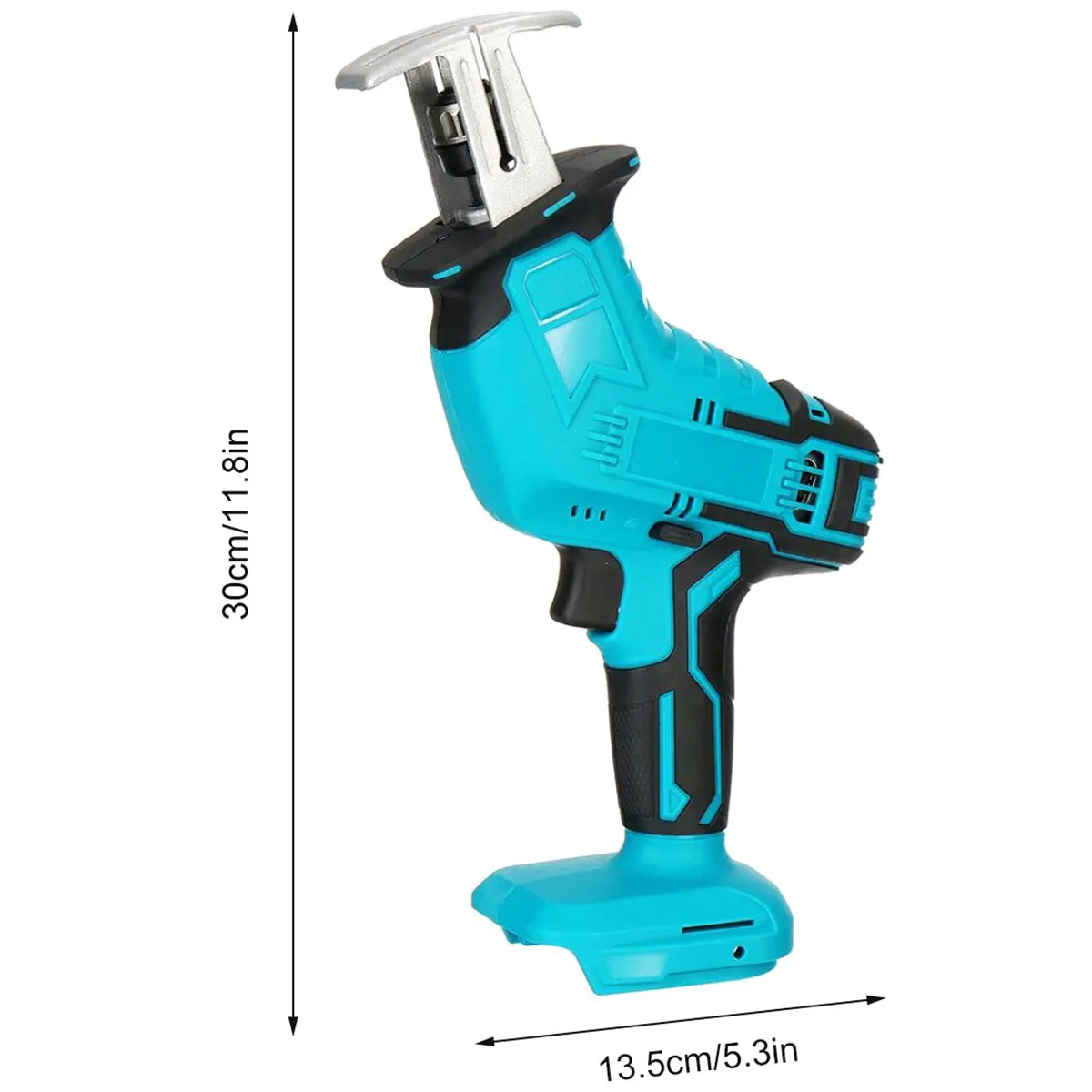 ZAGEN TOPCORDLESS RESPISROCATING SAWELECTREECRE SAW LED Light4ブレード18V 3000RPM/MINポータブル往復ソーキット可変速度