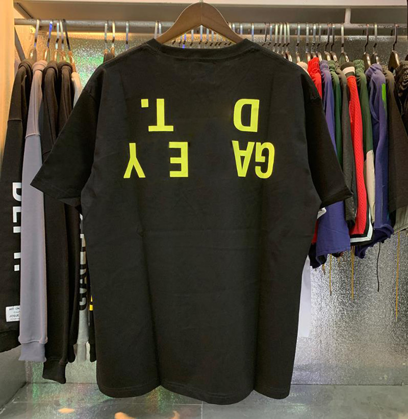 Yaz Tshirt Erkek Tasarımcı T-Shirt Adam Giysileri Yuvarlak Boyun Mektup Baskılı Kutup Tarzı Yaz Giyim Sokak Saf Pamuk