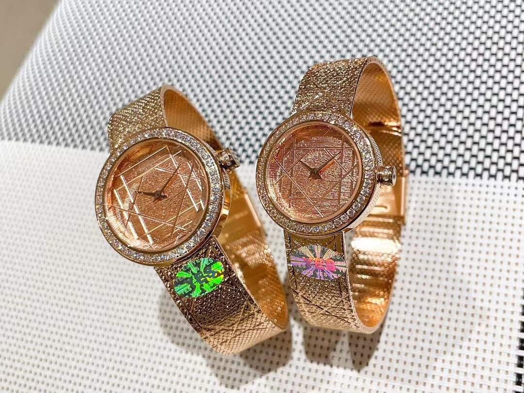 Moda feminina fivela magnética relógios feminino linha geométrica relógio vintage aço inoxidável pulseira fina relógio de pulso de zircão banhado a ouro 25mm 30mm