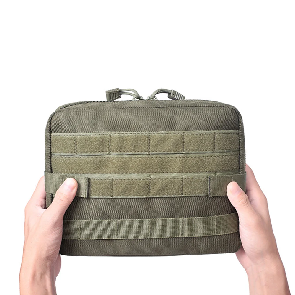 Väskor Taktisk molle påse midja påse Multifunktionellt EDC Tool Pack utomhus Militär Magazine Organiser Utility Kit Holder Medic Bag