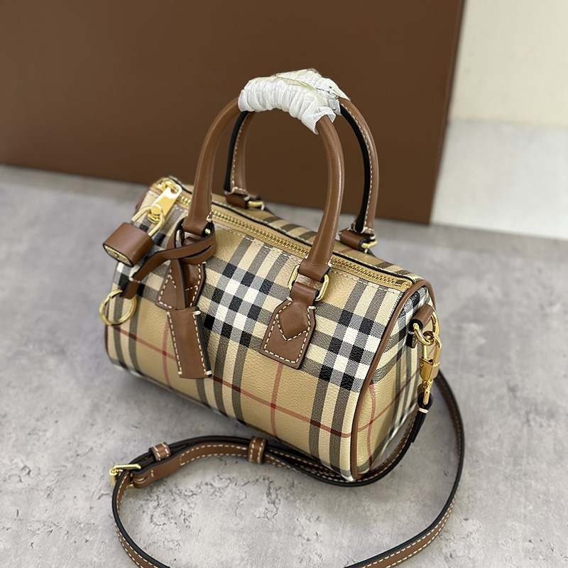 Designer Bowling Bags TOP Quality Women Crossbody Bag Brown Green Calfksin Leather Shoulder Straps Luxury Lady Small Purse