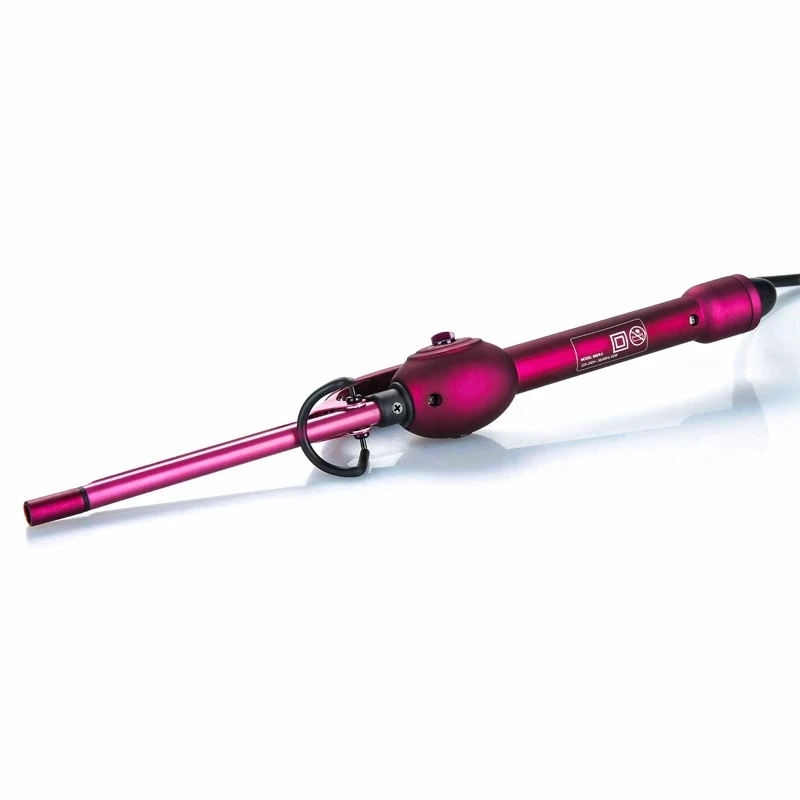 Ferros profissional curling ferro cerâmica curling wand rolo ferramentas de estilo beleza com display lcd 13mm modelador cabelo