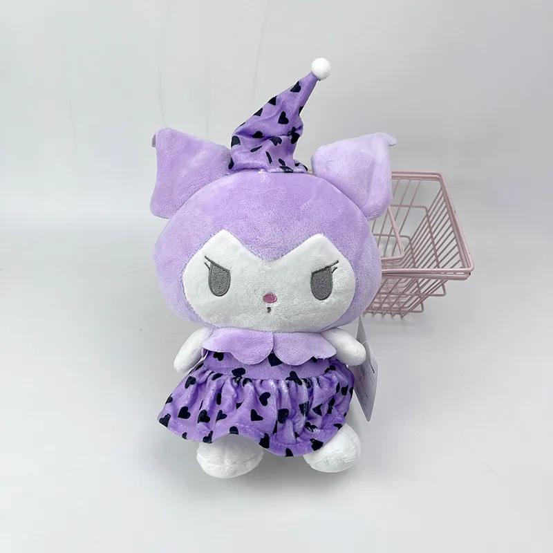 Wholesale Nightcap Kuromi Melody cute plush toys children`s games Playmate company activities gift home decorations