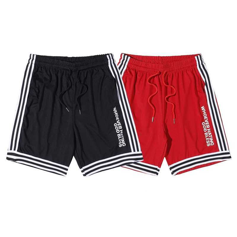 Shorts masculinos Mens verão shorts de basquete ginásio exercício mesa imprensa jogging respirável shorts bordados roupas de rua roupas masculinas shorts J240325