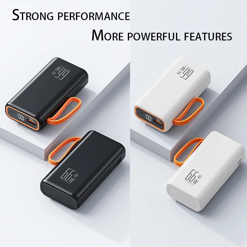 PD 20W Power Bank 66W Super Fast Charging Portable External Battery Large Capacity 20000mAh Powerbank For iPhone Xiaomi Samsung