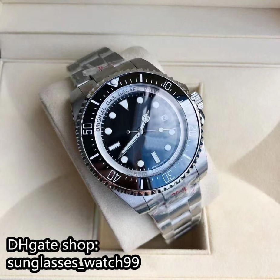 Top Bezel 41mm and 44mm watches for men luxury brand Ceramic The new water ghost men's steel watch diving series Automatic m285I