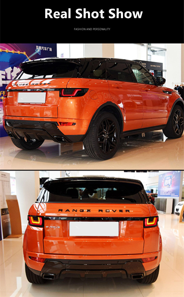 Fanale posteriore a LED indicatori di direzione Land Rover Range Rover Evoque Fanale posteriore retromarcia freno posteriore 2012-2018 Accessori autoveicoli leggeri