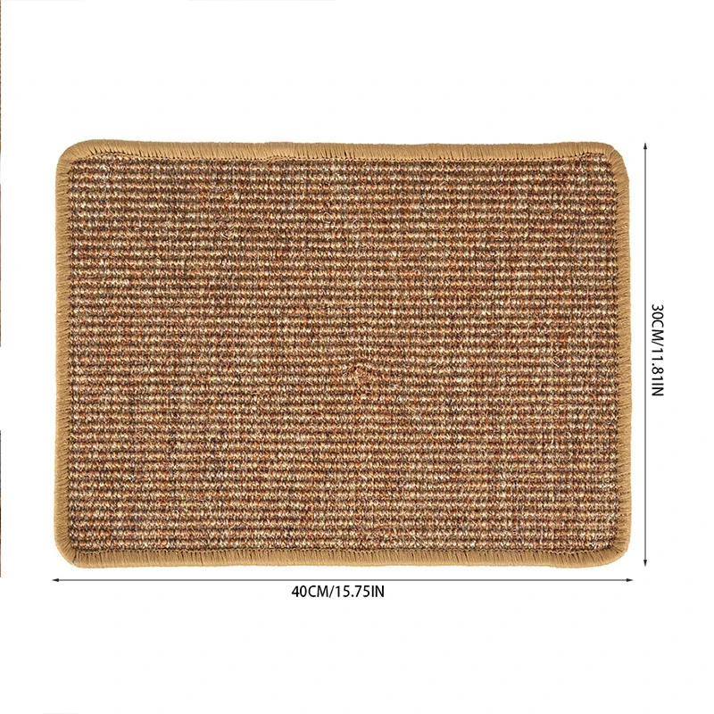 Rascadores 1 pieza alfombrilla para rascar gatos Natural Sisal escalada árbol silla mesa estera gatos rascador gatito almohadilla juguetes para mascotas suministros