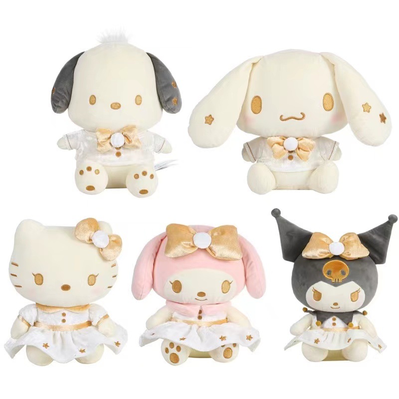 2024 VENDA HOT HOT LEVAÇÃO GOURA GOLT KUROMI PLUSH TOYS JOGOS CRIANÇAS PLAYMATES PLAY PLAY GORES DE DECOR