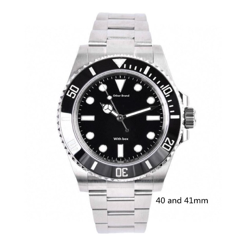 Górna ramka 41 mm i 44 mm zegarki dla mężczyzn luksusowa marka ceramiczna nowa Water Ghost Men's Steel Watch Nurving Series Automatyczne M202J