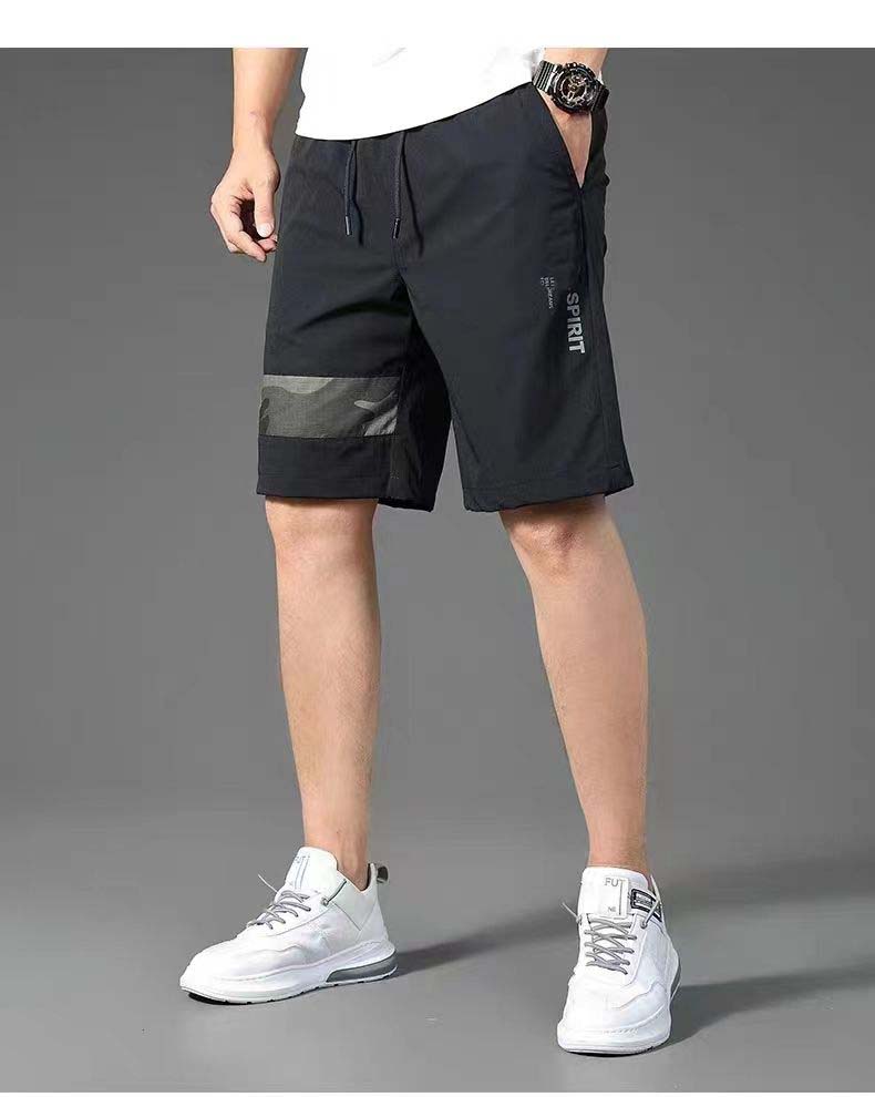 Shorts men summer quarter pants Wear new loose quick dry beach pants summer men sports American