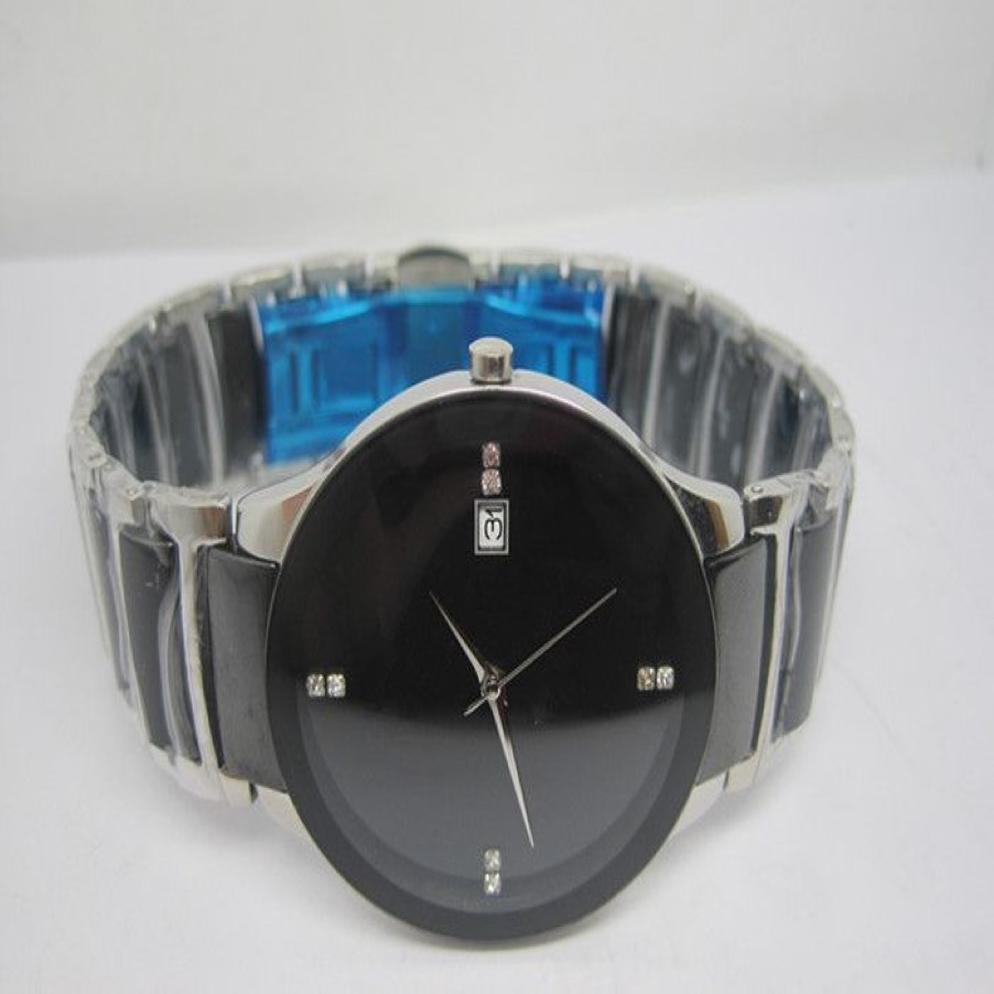 NIEUW Aankomst Fashion horloge Heren Dames Japan Quartz Business Style van RA01286q
