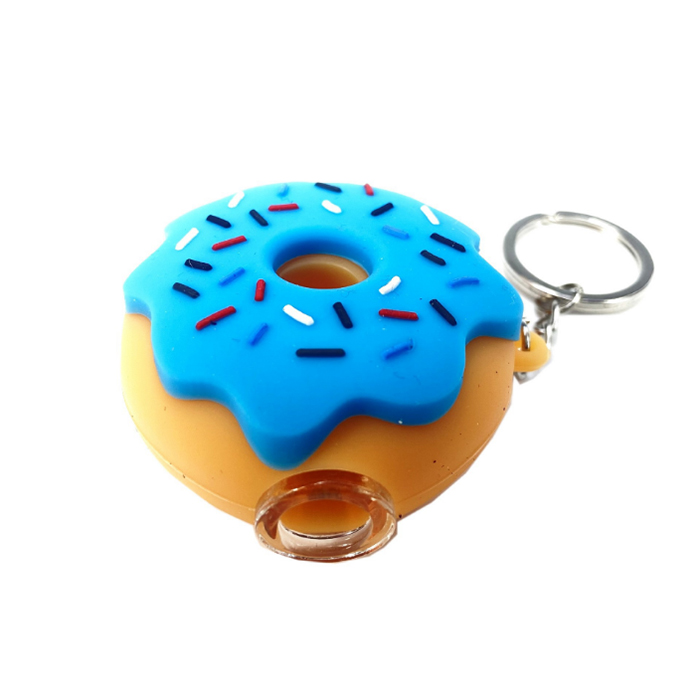 Halloween Donut Silicone Portable Smoking Pipes Multi Colors Hand Tobacco Oil Burner Pipe Dab Oil Rig Accessories Tool Colorful Burners Rigs