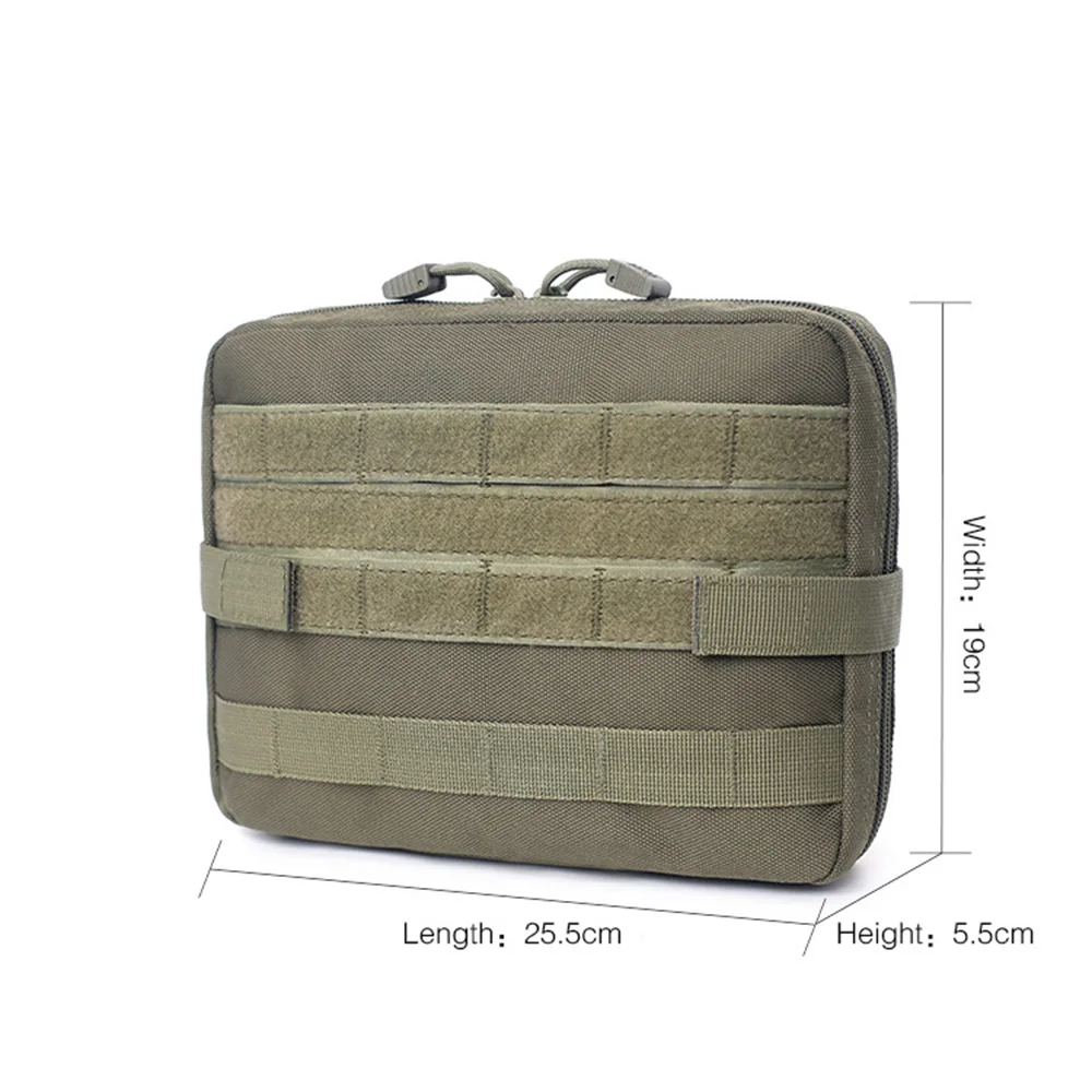 Väskor Taktisk molle påse midja påse Multifunktionellt EDC Tool Pack utomhus Militär Magazine Organiser Utility Kit Holder Medic Bag