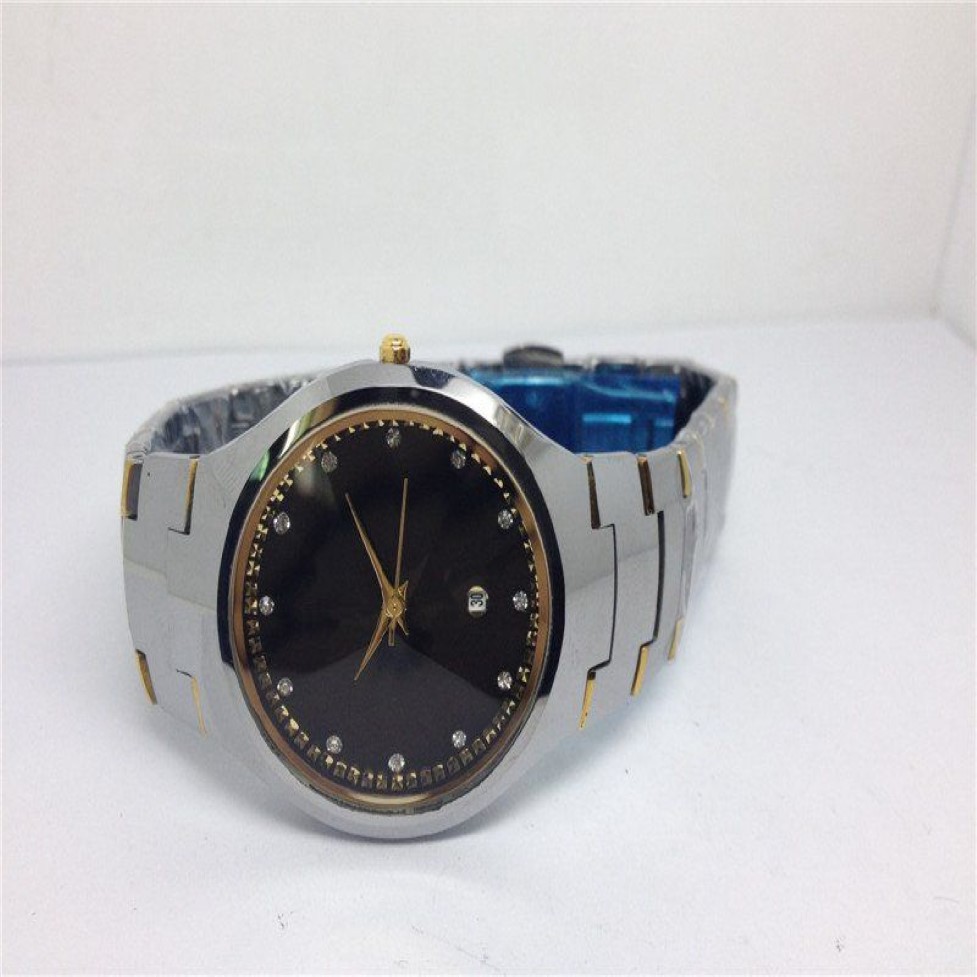 Nowy moda Man Watch Kwarc Ruch Luksusowy zegarek dla Man Wrist Watch Tungsten Steel Watches RD21282p