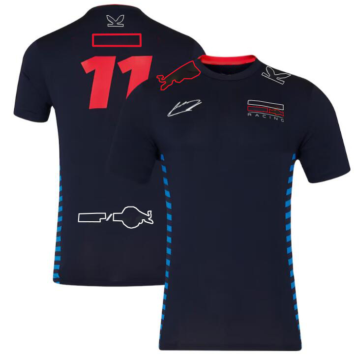 T-shirt d'été à manches courtes pour hommes et femmes, polo de course F1, même personnalisé, 2024