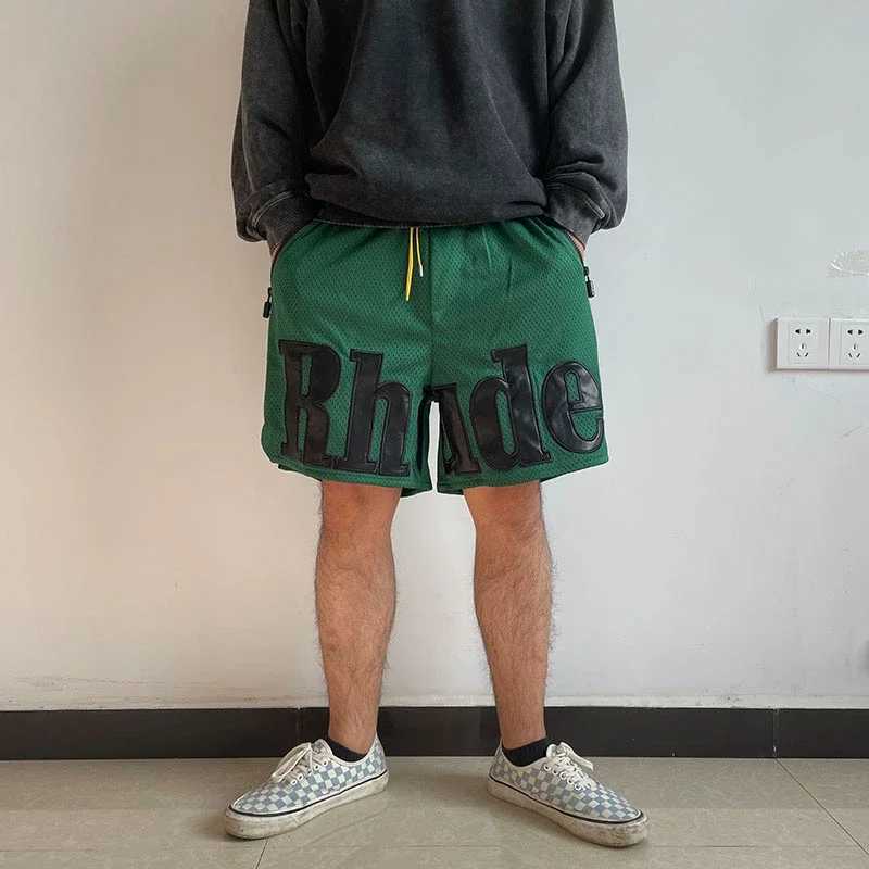 Men's Shorts Best quality mens 1 1 high-quality cotton zippered mens casual shorts J240325