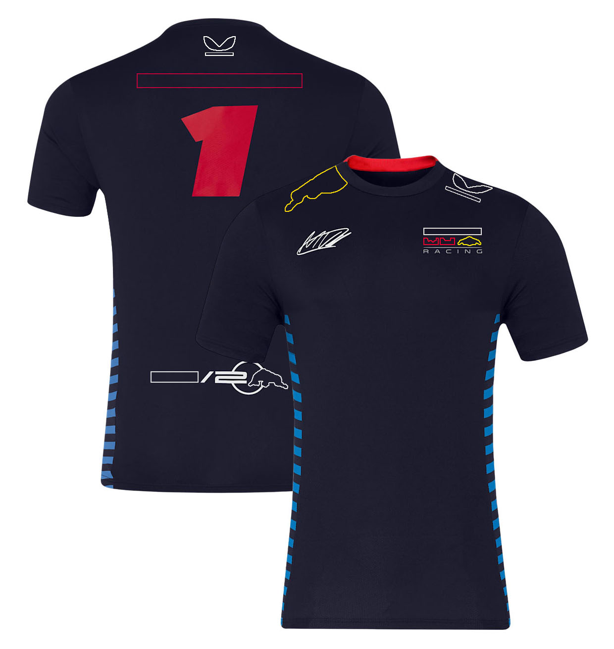 F1 RACING 2024 T-shirt T-shirt Team Mens Polo Formule 1 Suisse de course T-shirt 1 et 11 Fans de pilote T-shirt New Saison Race Jersey
