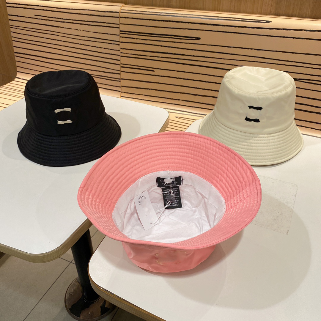Bucket Hat Designer Bucket Hat koreanische Version des neuen Unisex-Fischerhuts in lässiger Qualität aus Nylon mit geologischen Stoffen