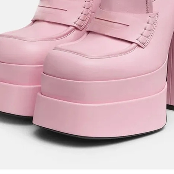Платформа высокие каблуки накачивает обувь для женщин весна летних дизайнерских дизайнерских роскошных туфель