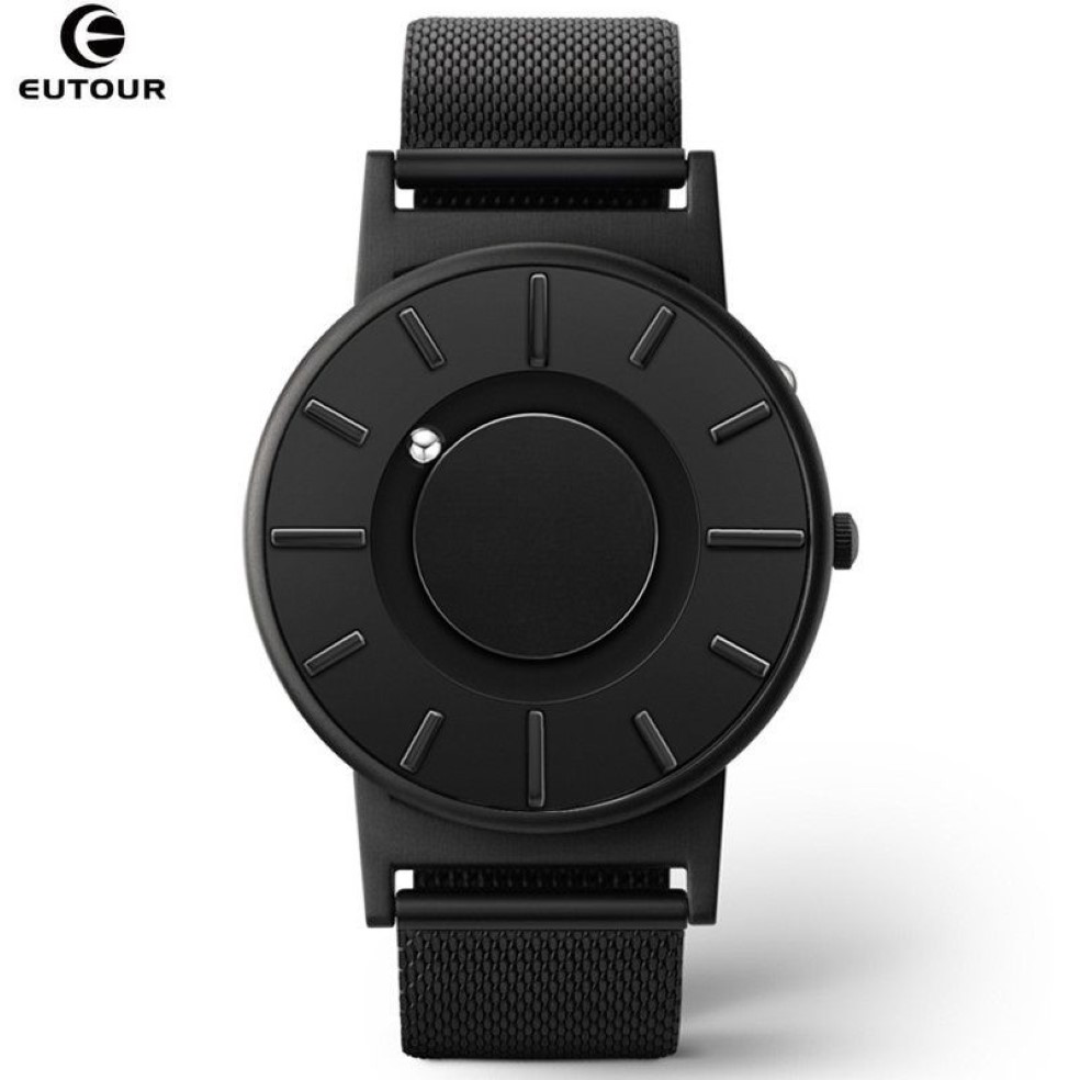 2018 Nouveau Style Montre Hommes Eutour Boule Magnétique Show Innover Montres Hommes Bracelet En Nylon Montre À Quartz De Mode Erkek Kol Saati J192888