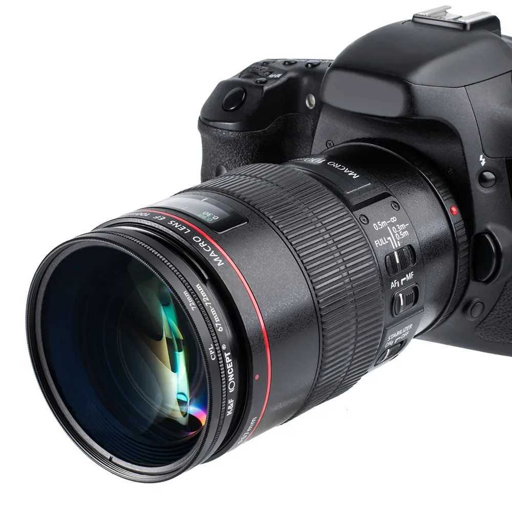 Фильтры K F Concept, 18 шт., фильтр для объектива, верхнее и нижнее кольца, 37–82 мм и 82–37 мм, набор аксессуаров для камеры Canon Nikon Sy cameraL2403