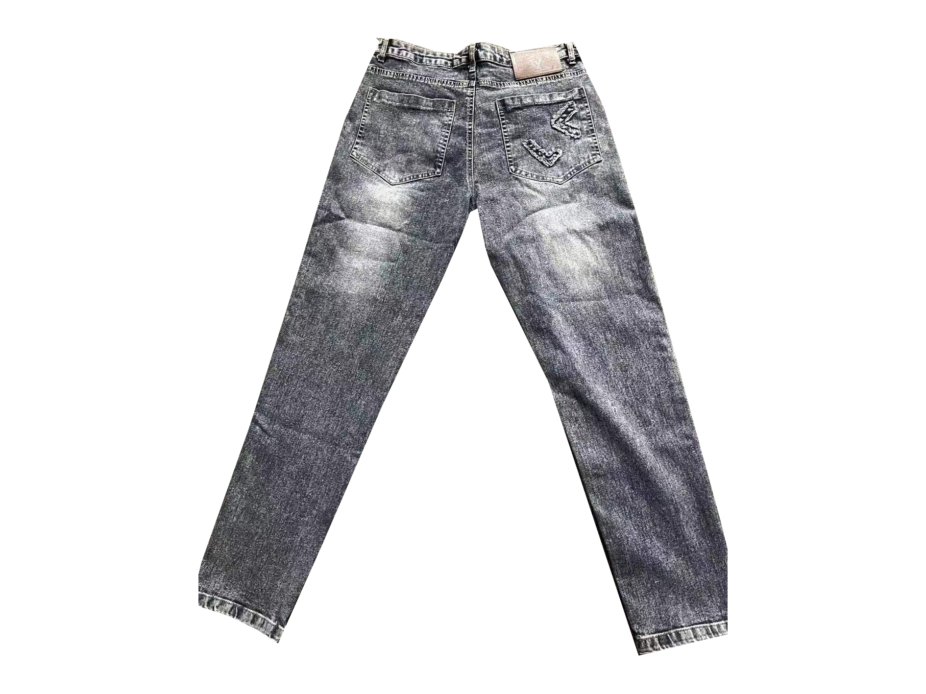 2024 Новые роскошные джинсы Классические серые потертые джинсы Удобные мужские весенние и уличные велосипедные джинсы в стиле хип-хоп Harley L Джинсы Полный размерный ряд L10A