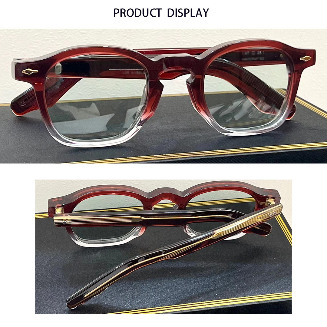 Designer zonnebrillen JMM ZEPRIHIN UV400 vintage Fashion hoge kwaliteit zonnebestendig trendy Japans handgemaakt Frame zomer